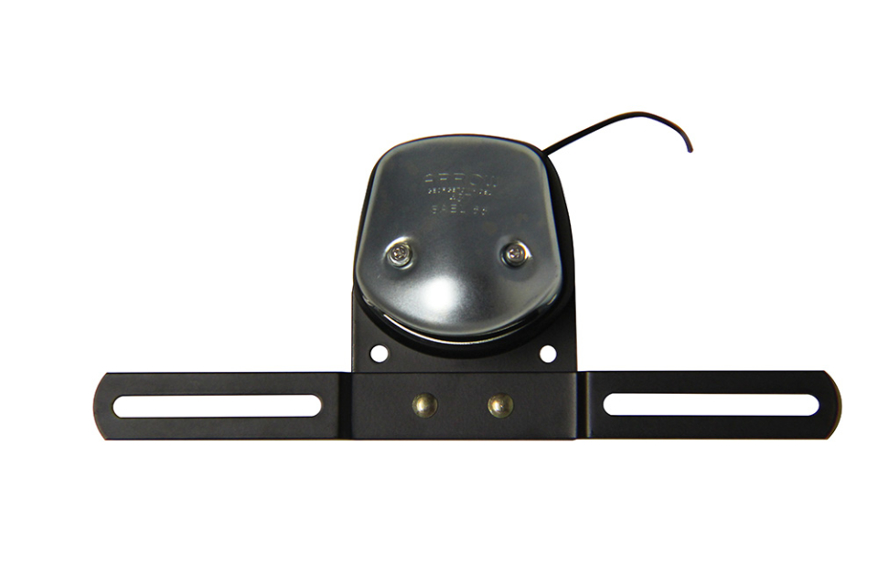 IH Parts America: Zinc License Plate Light with Bracket for 1961